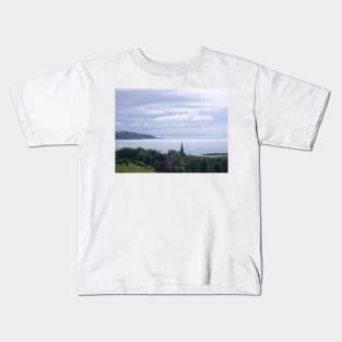 Church at Millport, Scotland. PHOTOGRAPHY. Kids T-Shirt